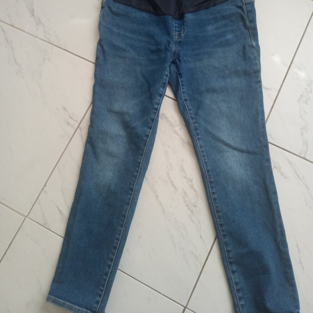 Maternity Jeans by Madewell skinny style blue size 31